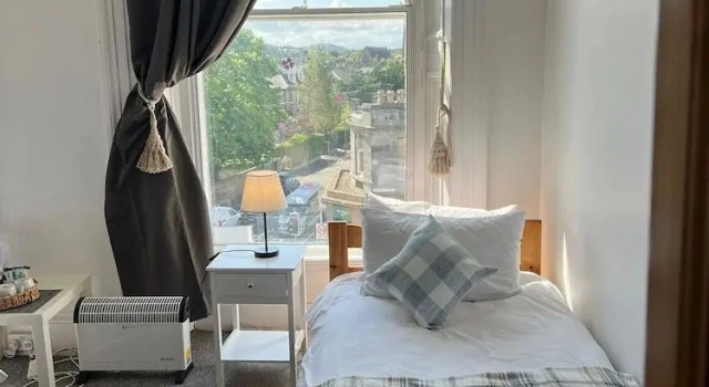 Одноместный номер Standard с красивым видом из окна Edinburgh Travel Guest House