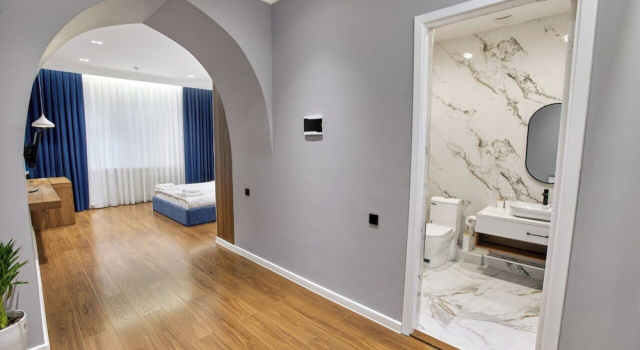 Номер Deluxe Qonoq Railway Hotel