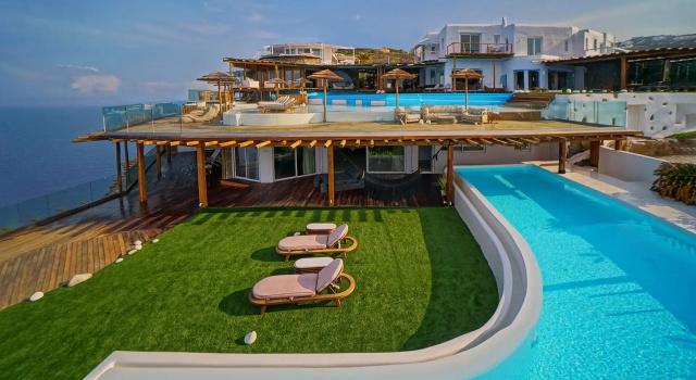 Вилла с 6 комнатами Luxury Mykonos Villa Villa Mykonos Luxurious Private Pool Kastro