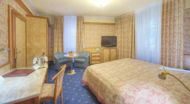 Одноместный номер Standard с видом на горы Häckers Hotel