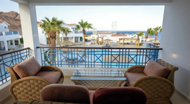 Одноместный номер Standard с балконом Ecotel Dahab Bay View Resort