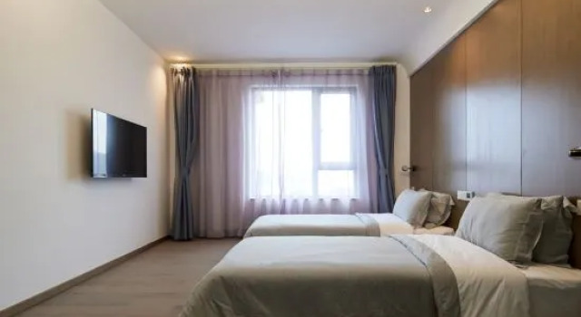 Двухместный люкс с видом на море Yinshanxieli Guesthouse