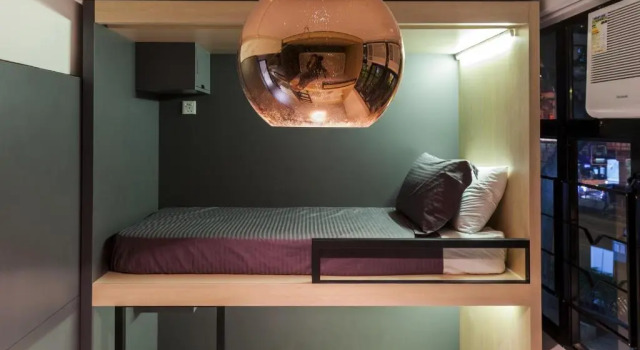 Bed in slaapzaal The Mahjong Boutique Hostel