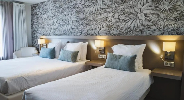 Трёхместный номер Standard с видом на сад Van der Valk Hotel Le Catalogne Saint Aygulf