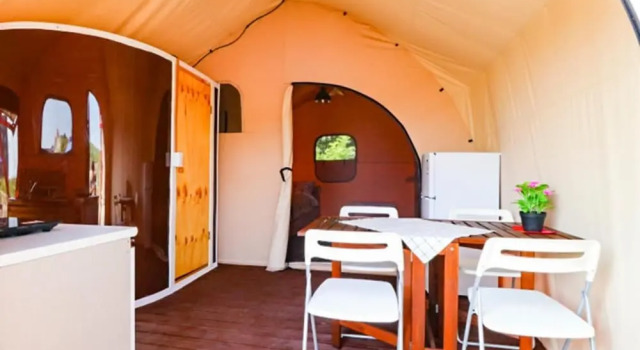 Yangyang the Grand Blue Glamping, Rezerwuj Pole kempingowe Hotele w Yangyang z parkingiem, Parking