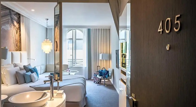 Двухместный номер Superior с видом на внутренний двор Cures Marines Hotel Thalasso & Spa Trouville - MGallery Collection