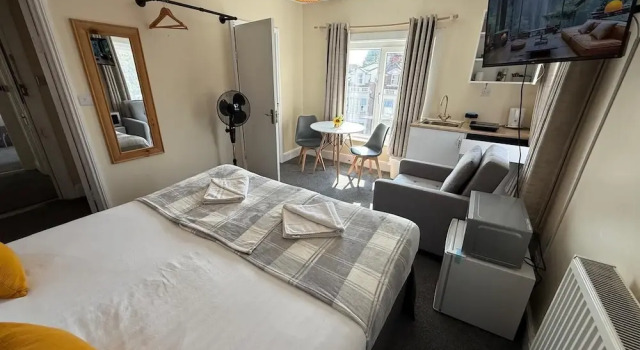 Studio 32-Free Private Parking, Boek Appartementenhotel Hotels in Hampshire met parkeren, Parkeren
