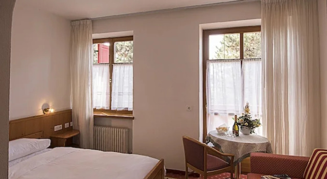 Одноместный номер Standard с балконом и с видом на горы Hotel Waldheim Belvedere