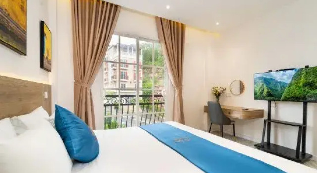 Люкс Superior с красивым видом из окна Novus Sol Hotel & Apartment Sunset Town Phu Quoc