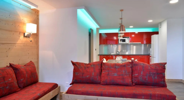 Residence Saintjacques Four-room Apartment for 11 People, in the Resort Center S417, Prenota Appartamento Hotel a Rodano-Alpi con parcheggio, Parcheggio