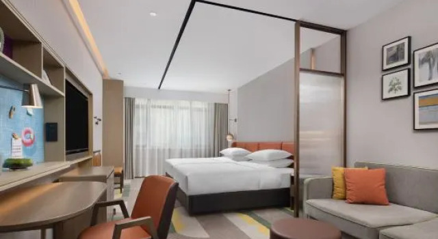 Номер Deluxe Home2 Suite by Hilton Shenyang Yuhong