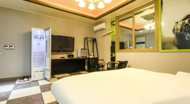 Номер Deluxe Blue Motel