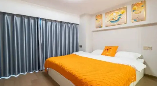 Люкс с видом на город Manxin Hotel Dalian Xinghai Square