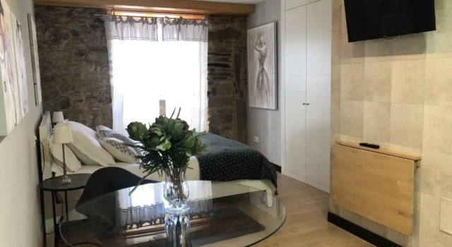 Студия Цокольный этаж Nova Compostela Apartments
