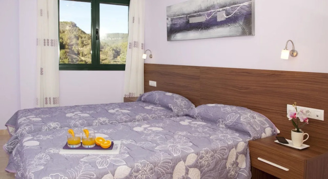 Семейные апартаменты с 2 комнатами с балконом Apartamentos Campuebla