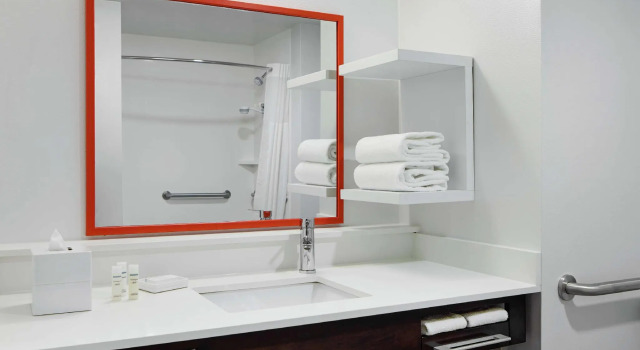Четырёхместный номер Standard Hampton Inn & Suites Chicago/Waukegan
