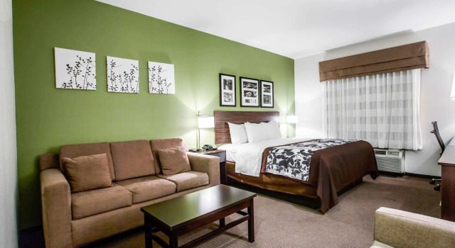 Двухместный люкс Sleep Inn & Suites Marion - Military Institute