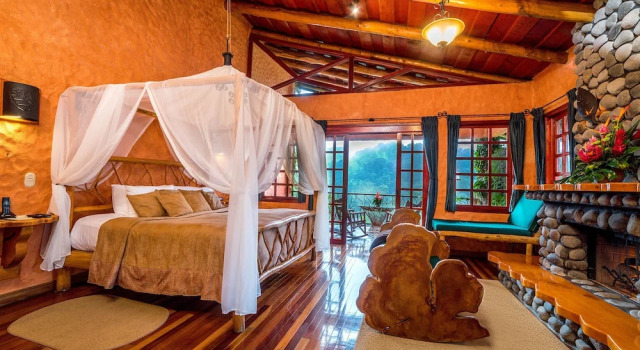 Номер Deluxe с видом на горы Peace Lodge
