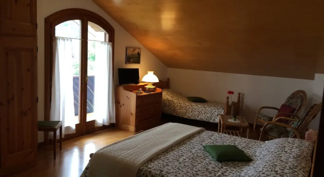 Трёхместный номер Standard с балконом B&B La Pecora Nera
