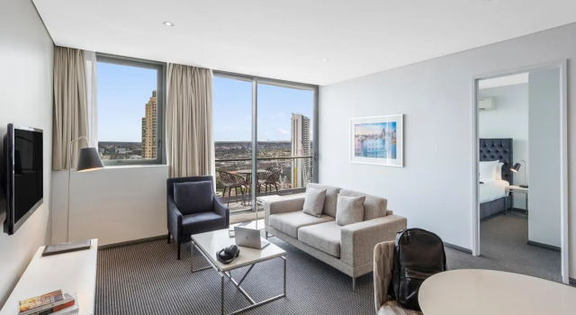 Люкс c 1 комнатой Meriton Suites Campbell Street, Sydney