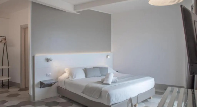 Четырёхместный номер Standard с видом на море Hotel Villa Ambra