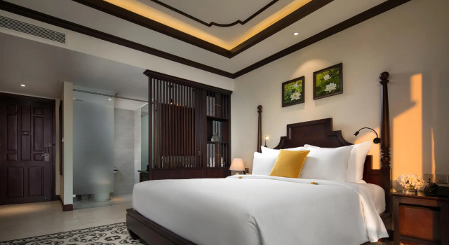 Номер Deluxe с балконом Grand Signature Resort Hoi An by M Village, a brand of Modern Village Lifestyle