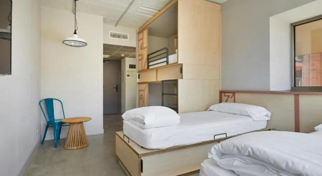 Четырёхместный номер Unite Hostel Barcelona