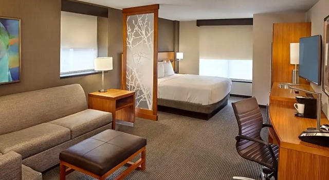 Двухместный люкс c 1 комнатой Hyatt Place State College