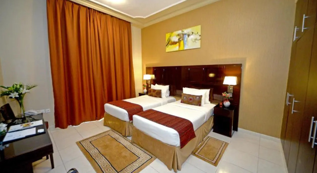 Апартаменты Luxury с 2 комнатами Emirates Stars Hotel Apartments Dubai
