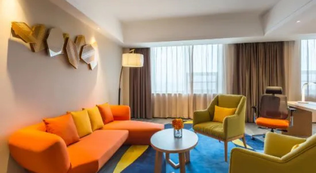 Семейный тент с видом на реку Hampton by Hilton Shiyan Yunyang
