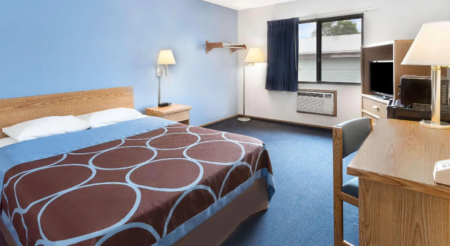 Standard double chambre Super 8 by Wyndham Clinton