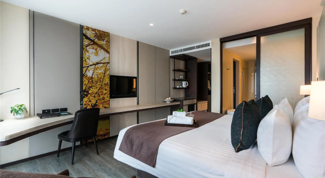 Двухместный номер Deluxe с балконом Siamese Hotel Pattaya, BW Signature Collection