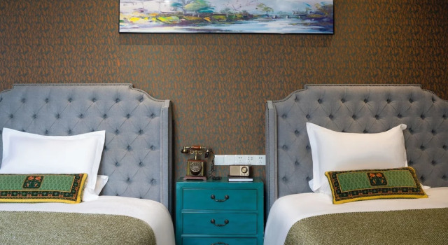 Четырёхместный номер Standard Цокольный этаж Hotel Cote Cour Beijing