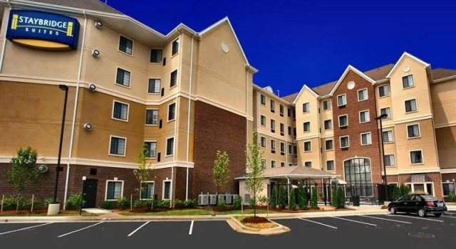 Кровать в общем номере Residence Inn by Marriott BWI Airport