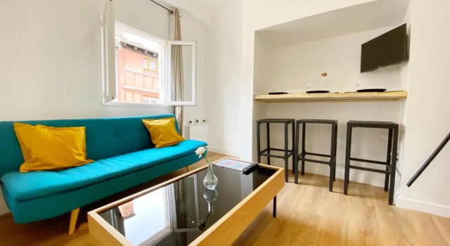 Hypercentre 9 Toulousain : appartement équipé