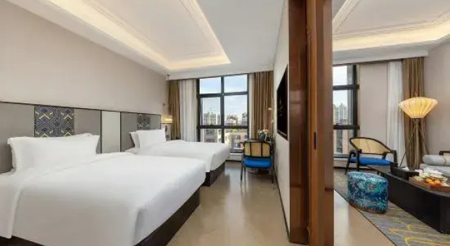 Люкс Business JinJiang Metropolo Sanming Building Shanghai Hotel