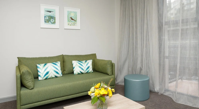 Apartment 2 Schlafzimmer mit Balkon Quest Atrium Serviced Apartments