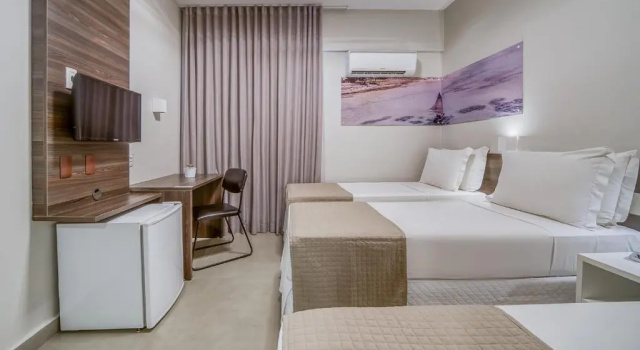 Трёхместный номер Superior Tambaqui Praia Hotel