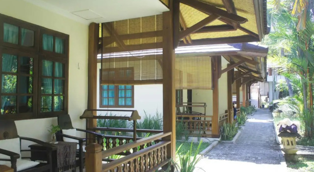 Номер Deluxe с видом на сад Batu Bolong Cottages