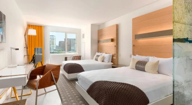 Двухместный номер Standard с видом на город The Envoy Hotel, Autograph Collection