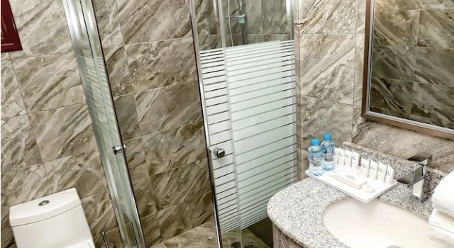 Вилла с 3 комнатами с балконом и с частичным видом на море Aquamarine Kuwait Resort