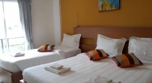 Трёхместный номер Standard с балконом и с красивым видом из окна Krabi Cinta House