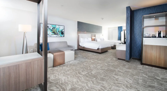 Люкс c 1 комнатой SpringHill Suites by Marriott Fayetteville Fort Bragg