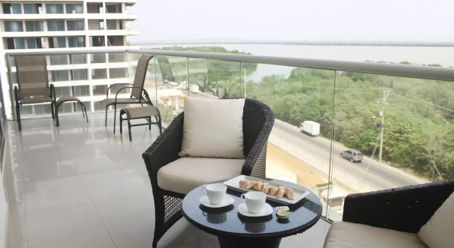 Апартаменты Superior c 1 комнатой с видом на озеро Morros Suites Apartamentos