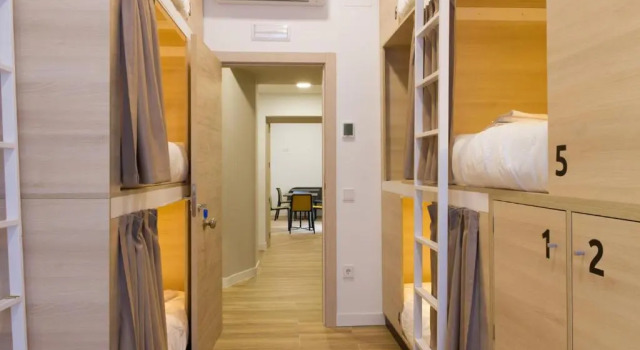 Кровать в общем номере (мужской номер) Casa Vargas by CityGuest