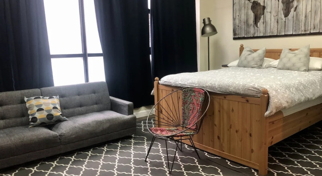 Bryant Park Studio Apartment next to Times Square, Забронировать Апартаменты/квартира Апартаменты Нью-Йорка, рядом с Крайслер-билдинг, Апартаменты/квартира