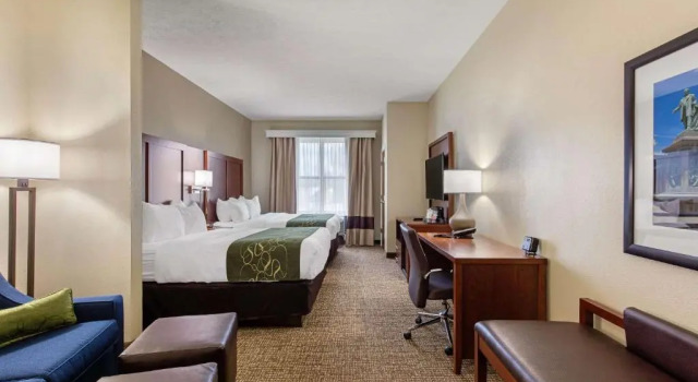 Двухместный номер Standard Comfort Suites Nashville near Percy Priest Lake