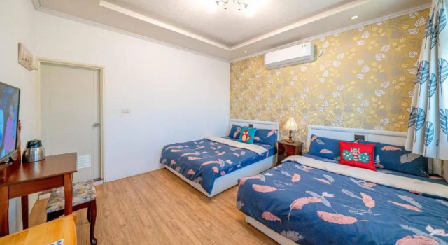 Четырёхместный номер Standard Yilan Real Fun Homestay