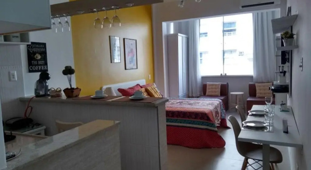 Nice Studio in Copacabana, Забронировать Отель Копакабана Рио-де-Жанейро, рядом с Girl of Ipanema Park
