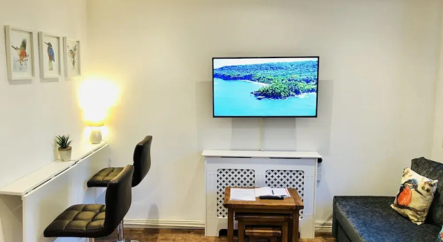 Fountain View 1BR Flat-Free Parking